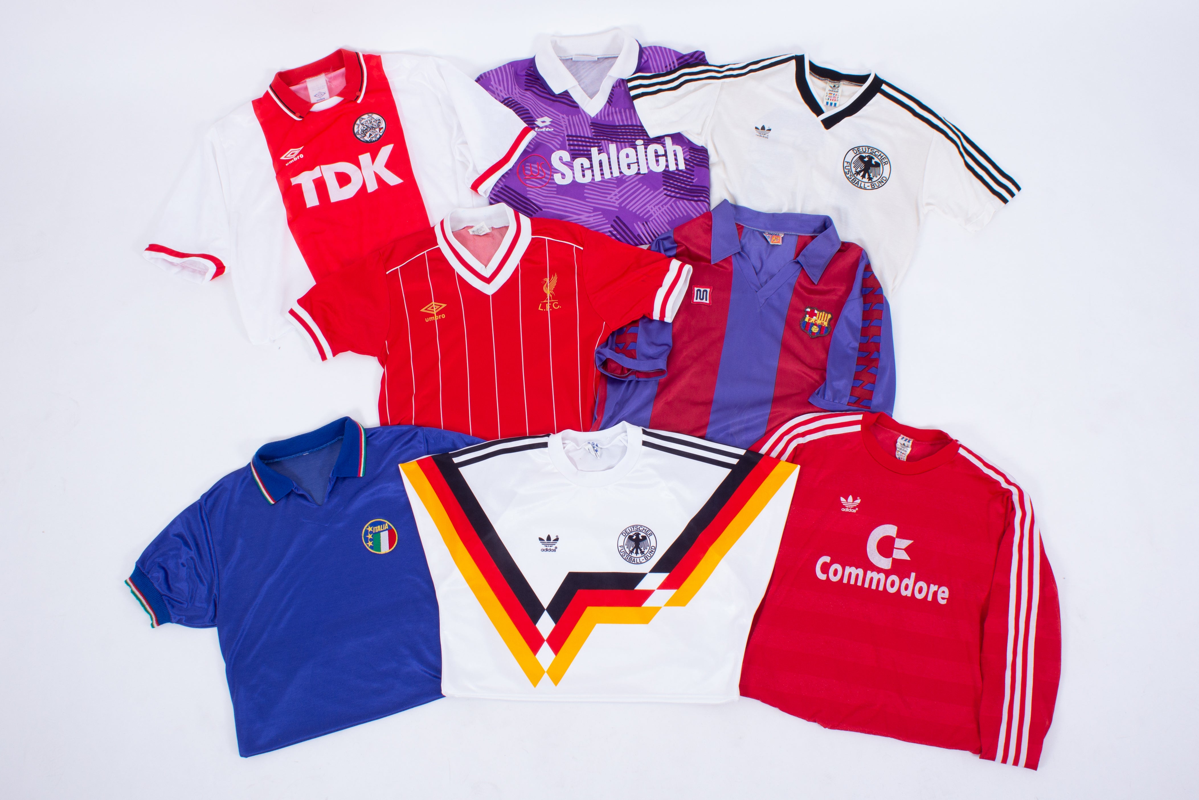 Travel Through the Decades With Vintage Football Shirts