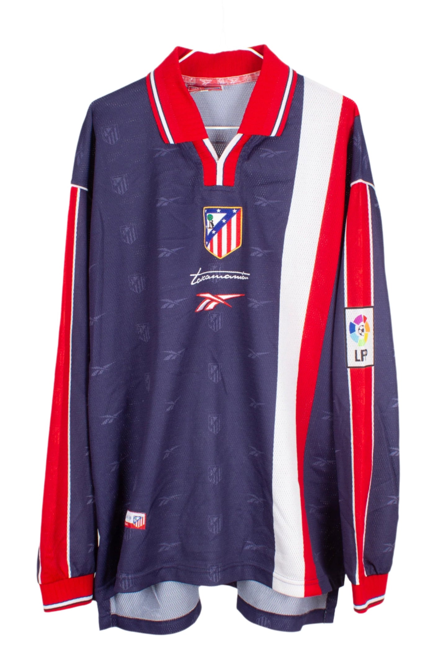 Atletico Madrid 1999/00 L/S Away Shirt (#13) [Very Good 9/10] (XXL)