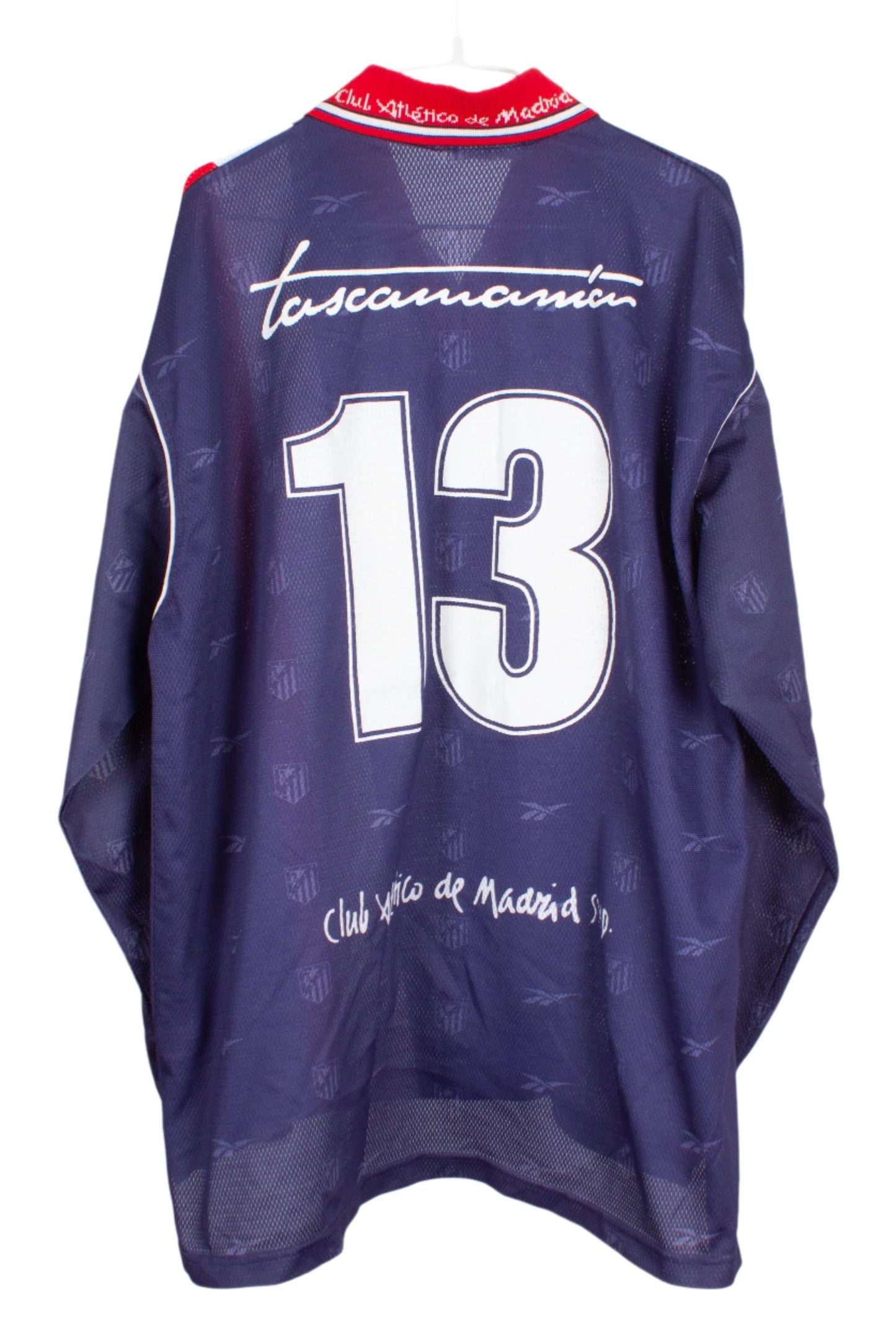 Atletico Madrid 1999/00 L/S Away Shirt (#13) [Very Good 9/10] (XXL)