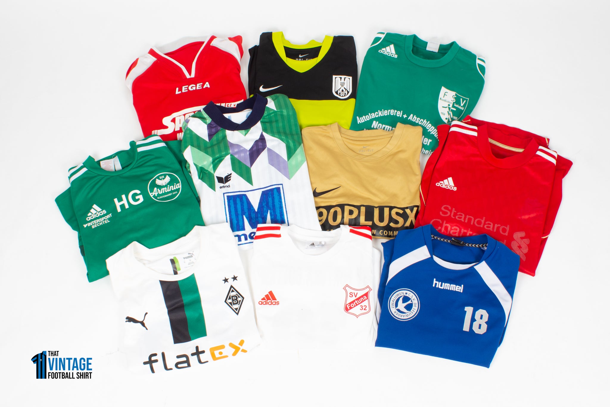 Vintage Football Shirts - Per KILO