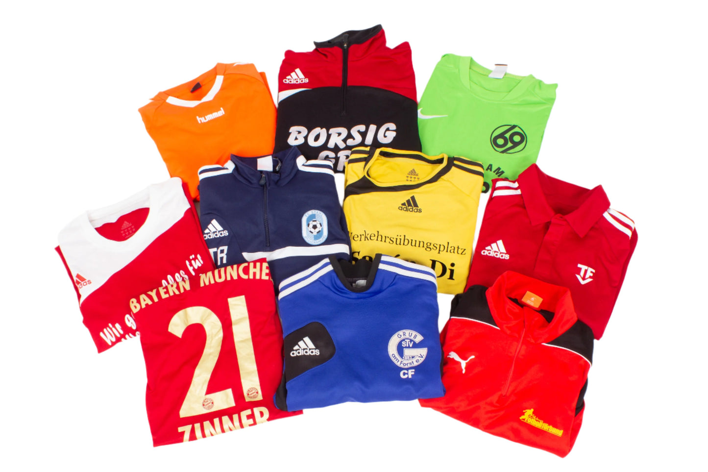 Vintage Football Shirts - Per KILO