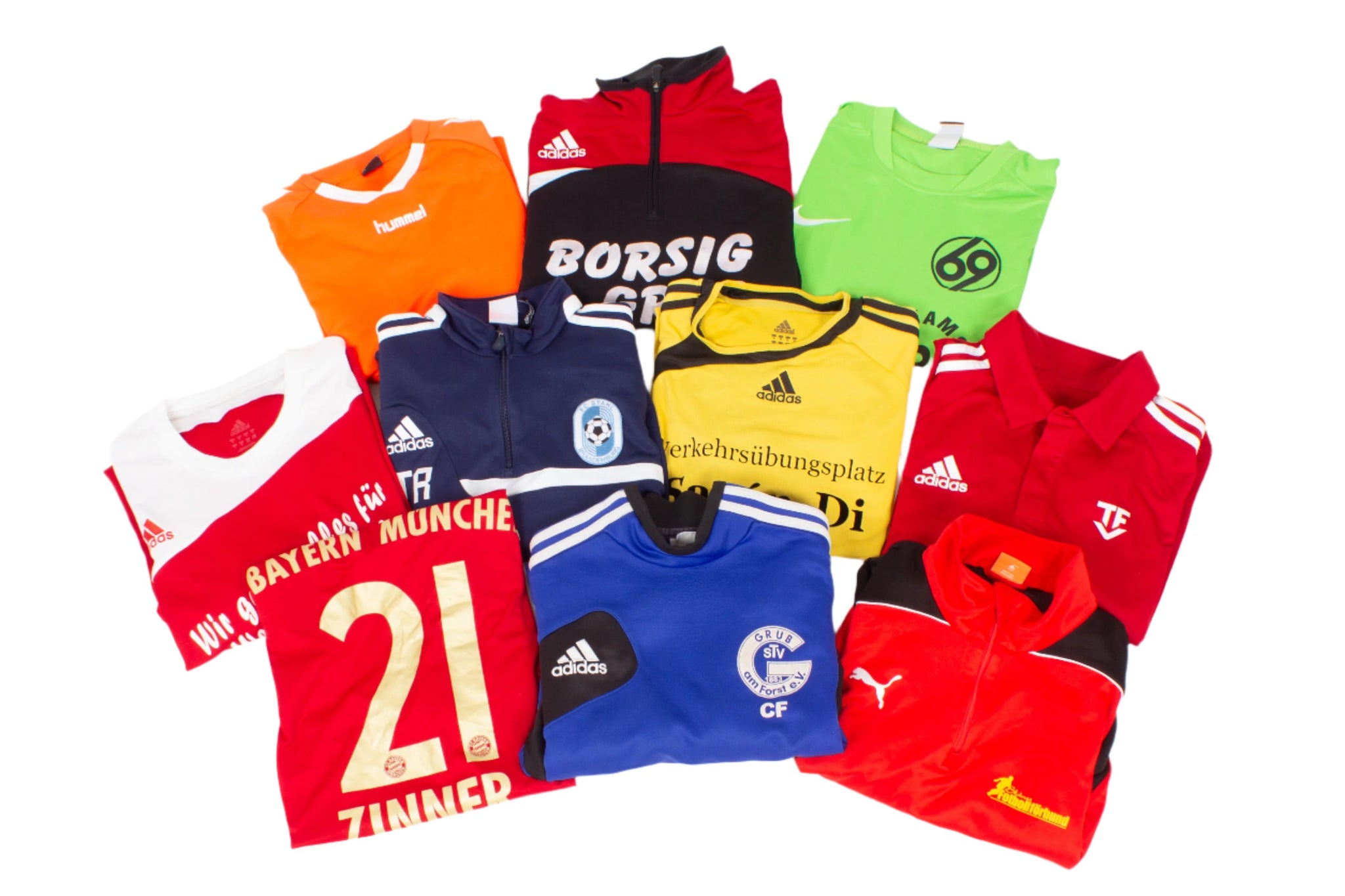 Vintage Football Shirts - Per KILO