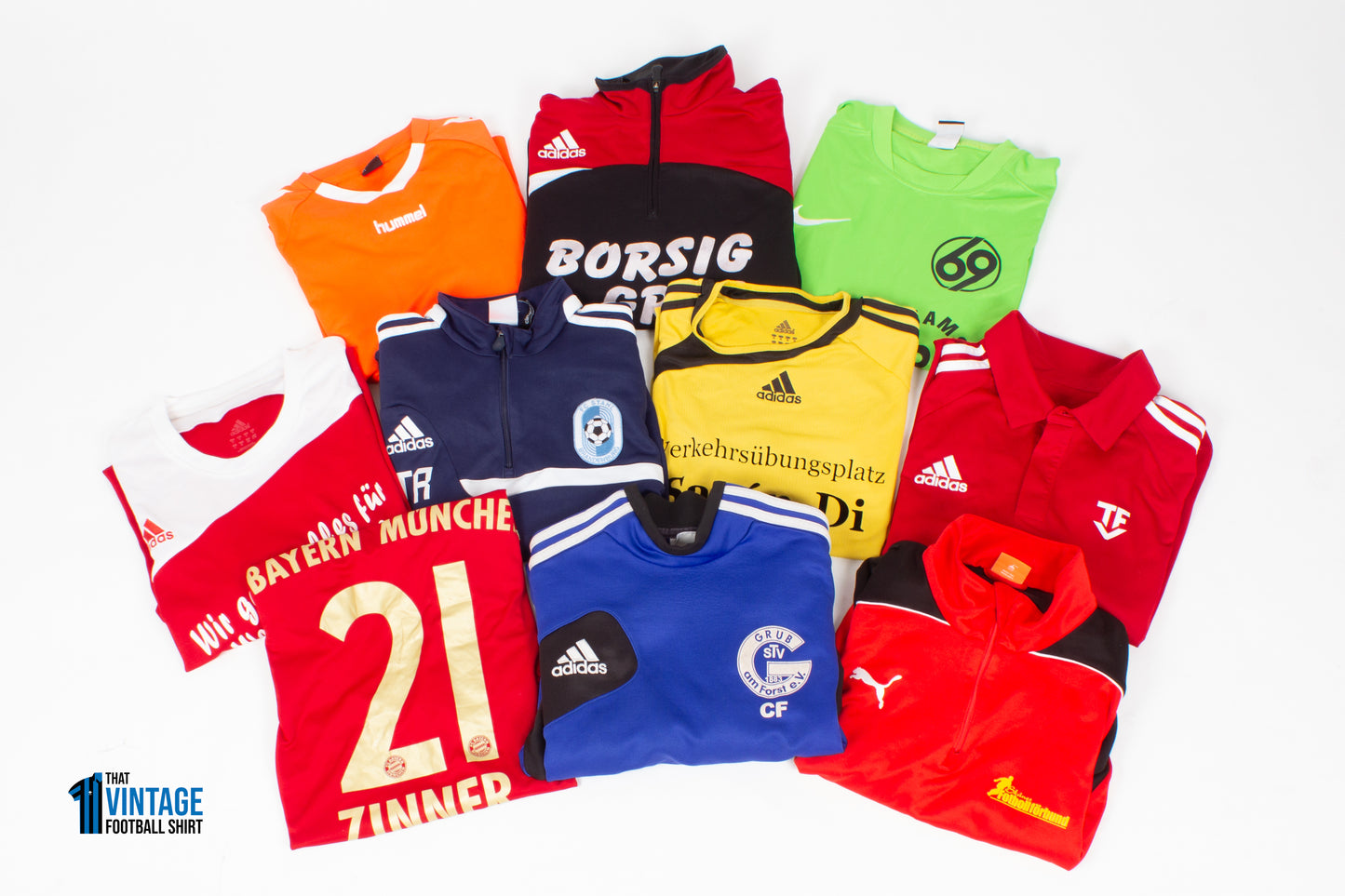 Vintage Football Shirts - Per KILO