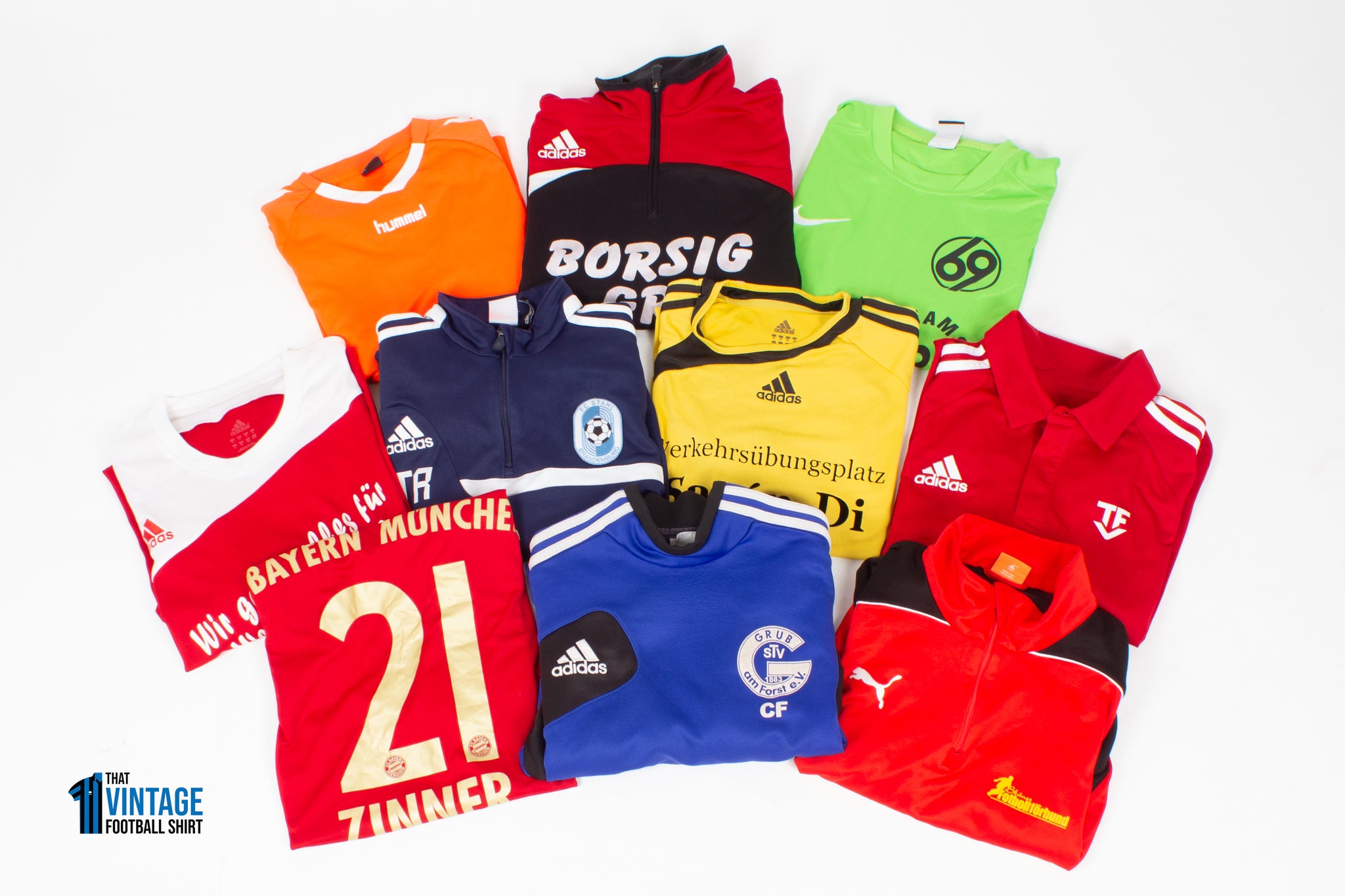 Vintage Football Shirts - Per KILO