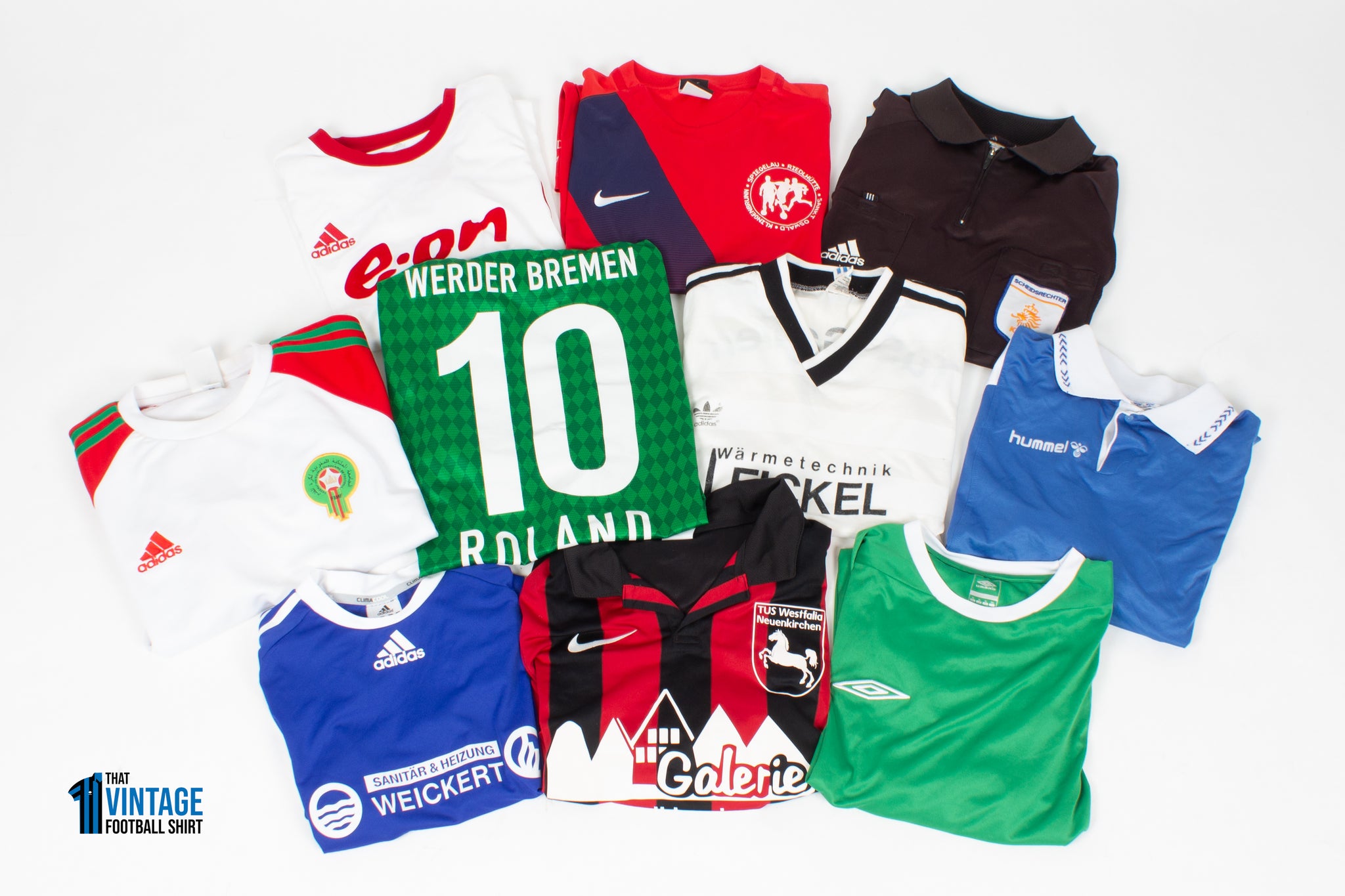 Vintage Football Shirts - Per KILO