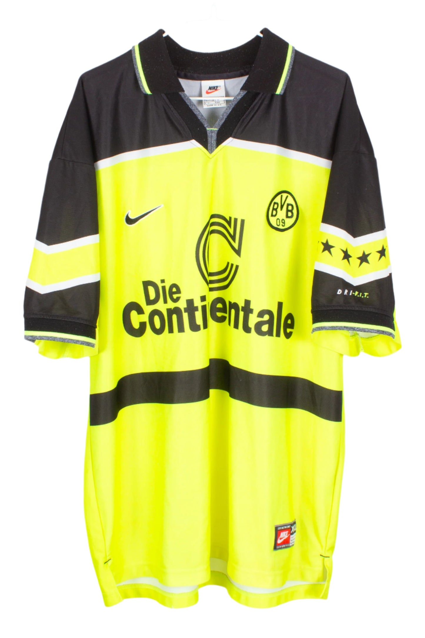 Borussia Dortmund 1997/98 Home Shirt [Very Good 8/10] (XXL)