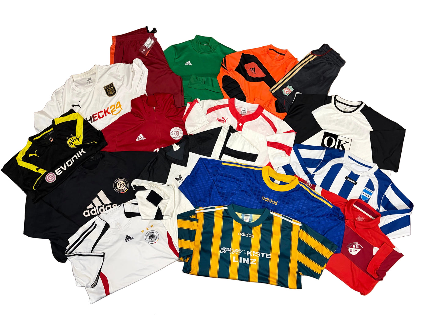 Vintage Football Shirts - Per KILO
