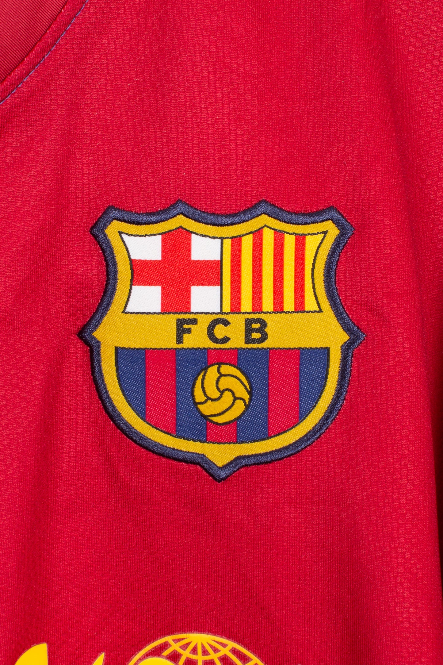 Barcelona 2008/09 Home Shirt (Messi #10) [Fair 5/10] (L)