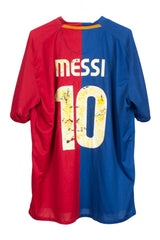 Barcelona 2008/09 Home Shirt (Messi #10) [Fair 5/10] (L)