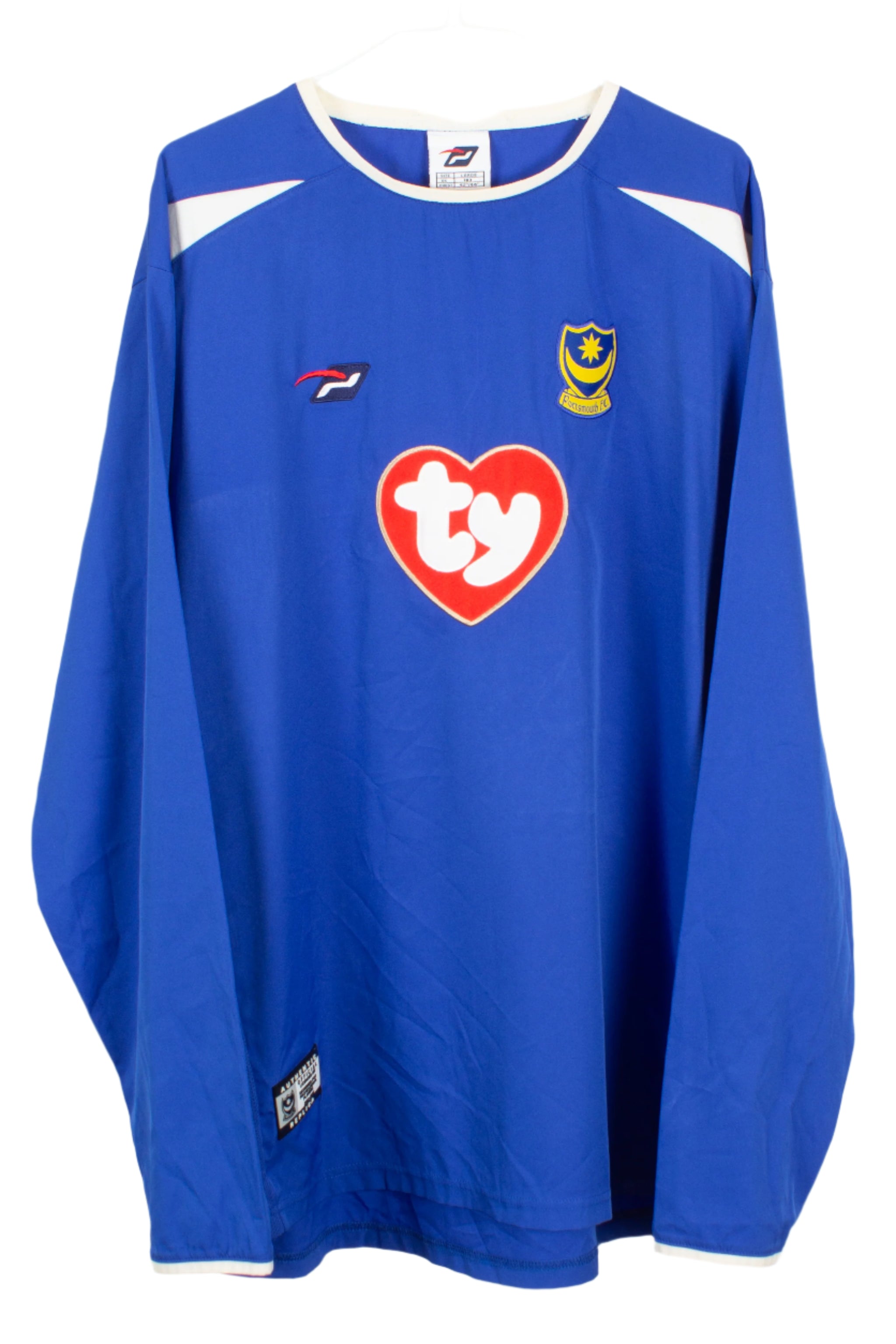 Portsmouth 2003/05 L/S Home Shirt [Excellent 10/10] (L)
