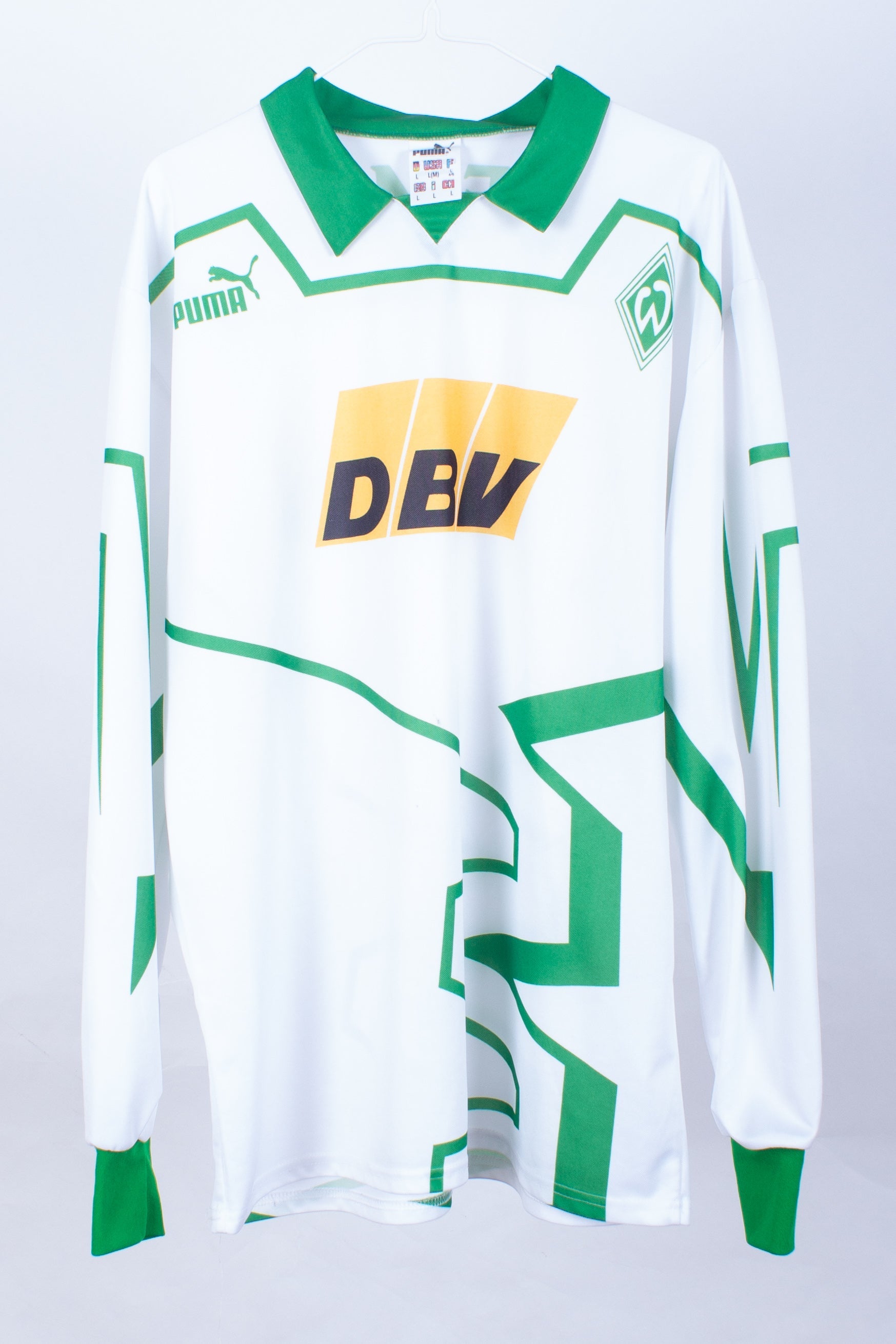 Werder Bremen 1993/94 L/S Home Shirt (L)