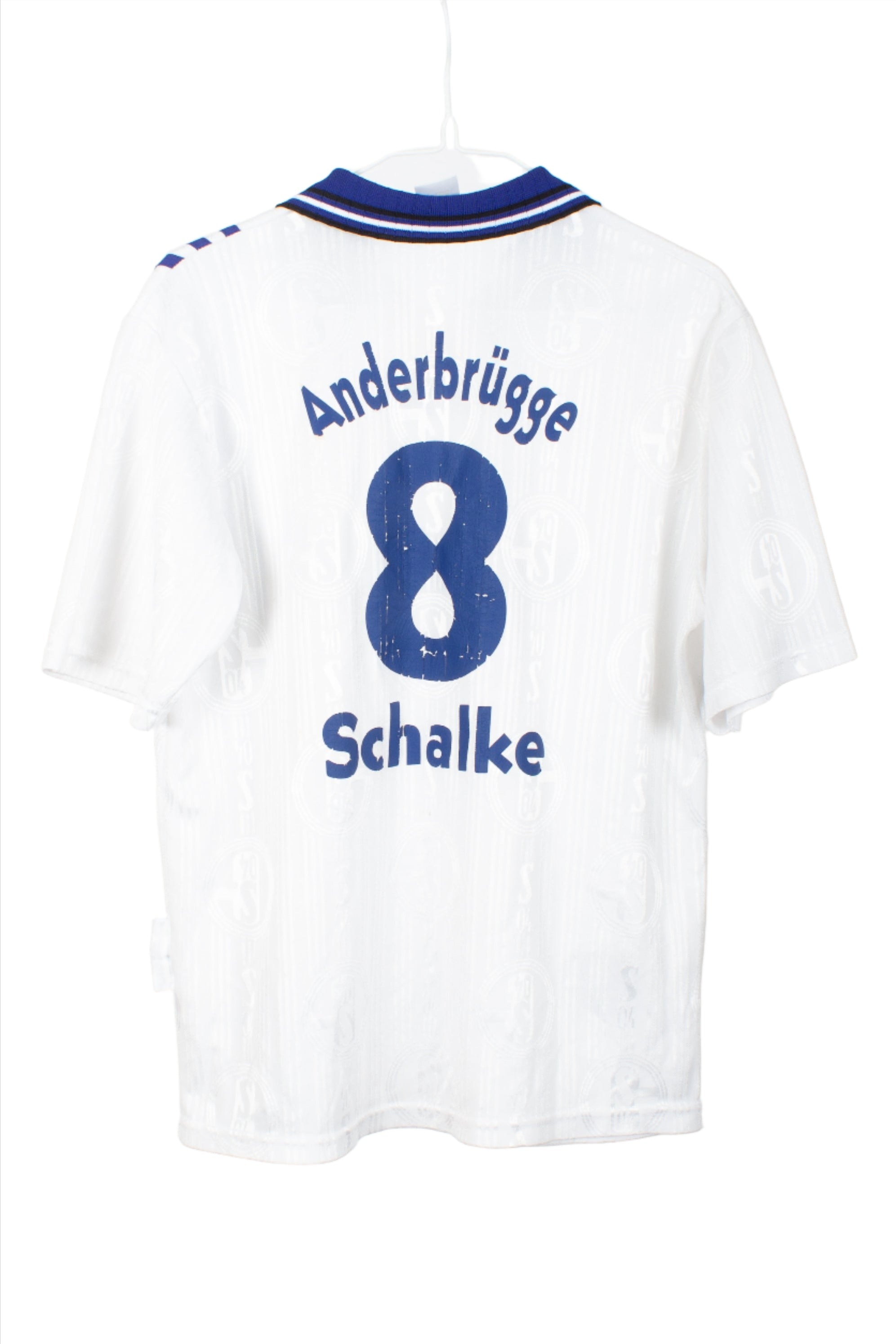 Kids Schalke 04 1996/97 Away Shirt (Anderbrugge #8)