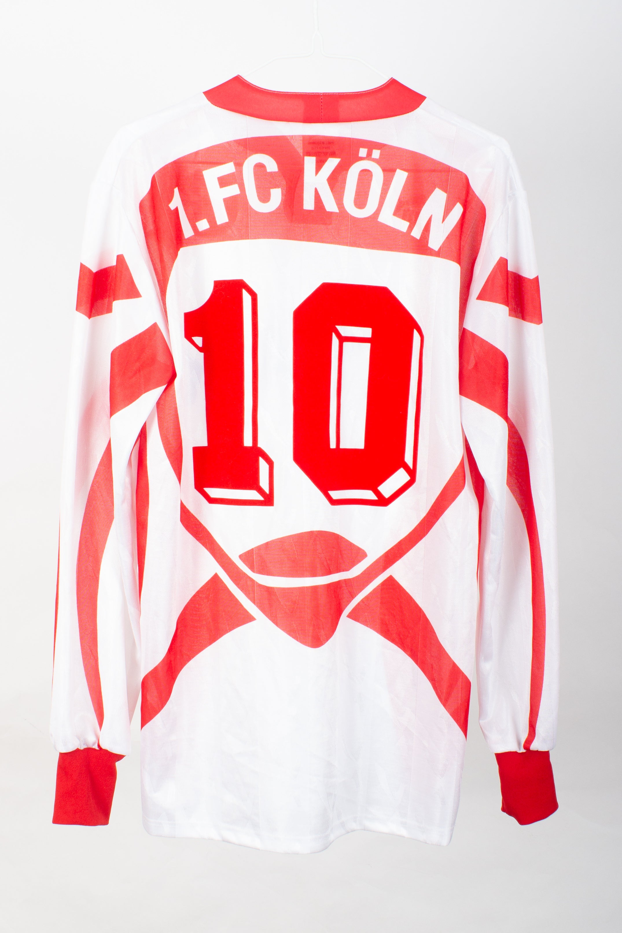 1.FC Koln 1992/93 L/S Home Shirt (#10) (S)