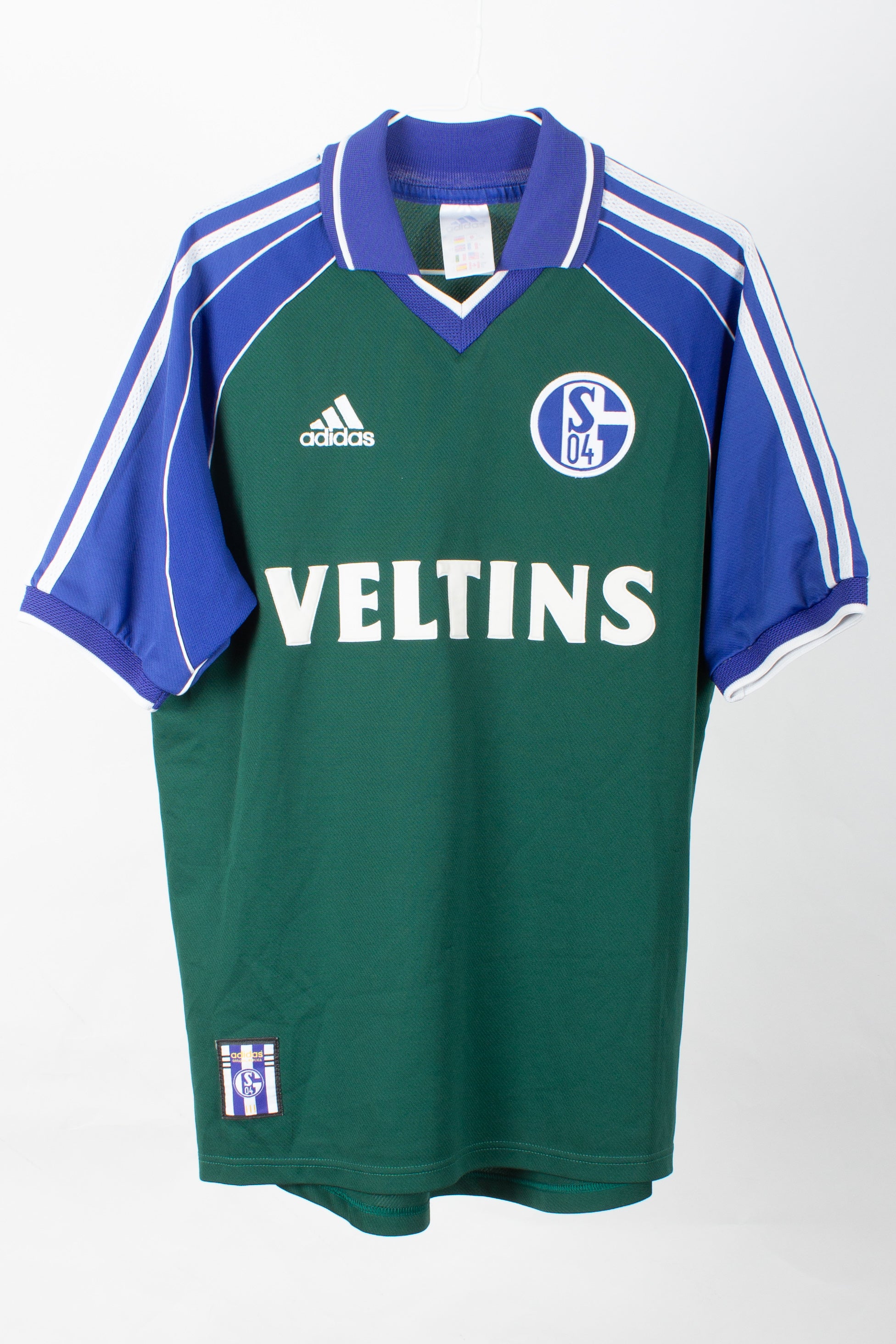 Kids Schalke 04 1999/01 Third Shirt (Sand #11)