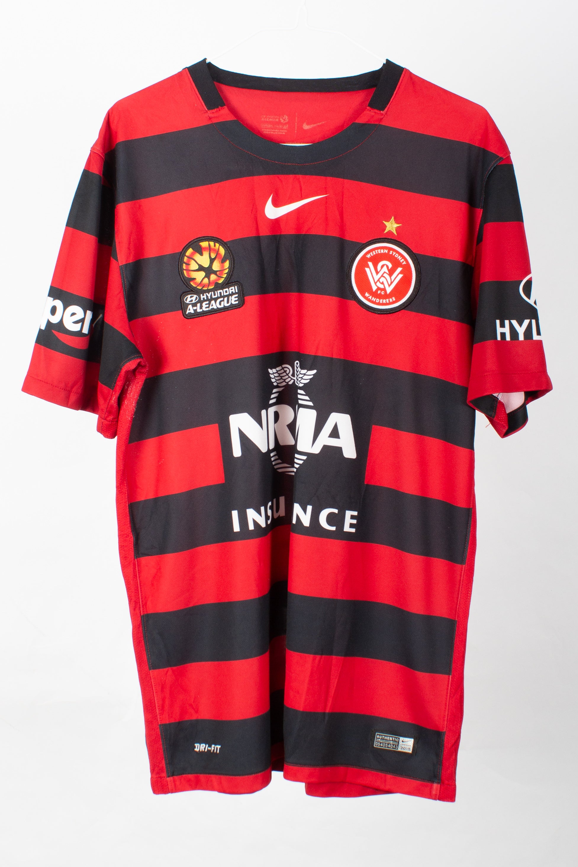 Western Sydney Wanderers 2015/16 Home Shirt (M)