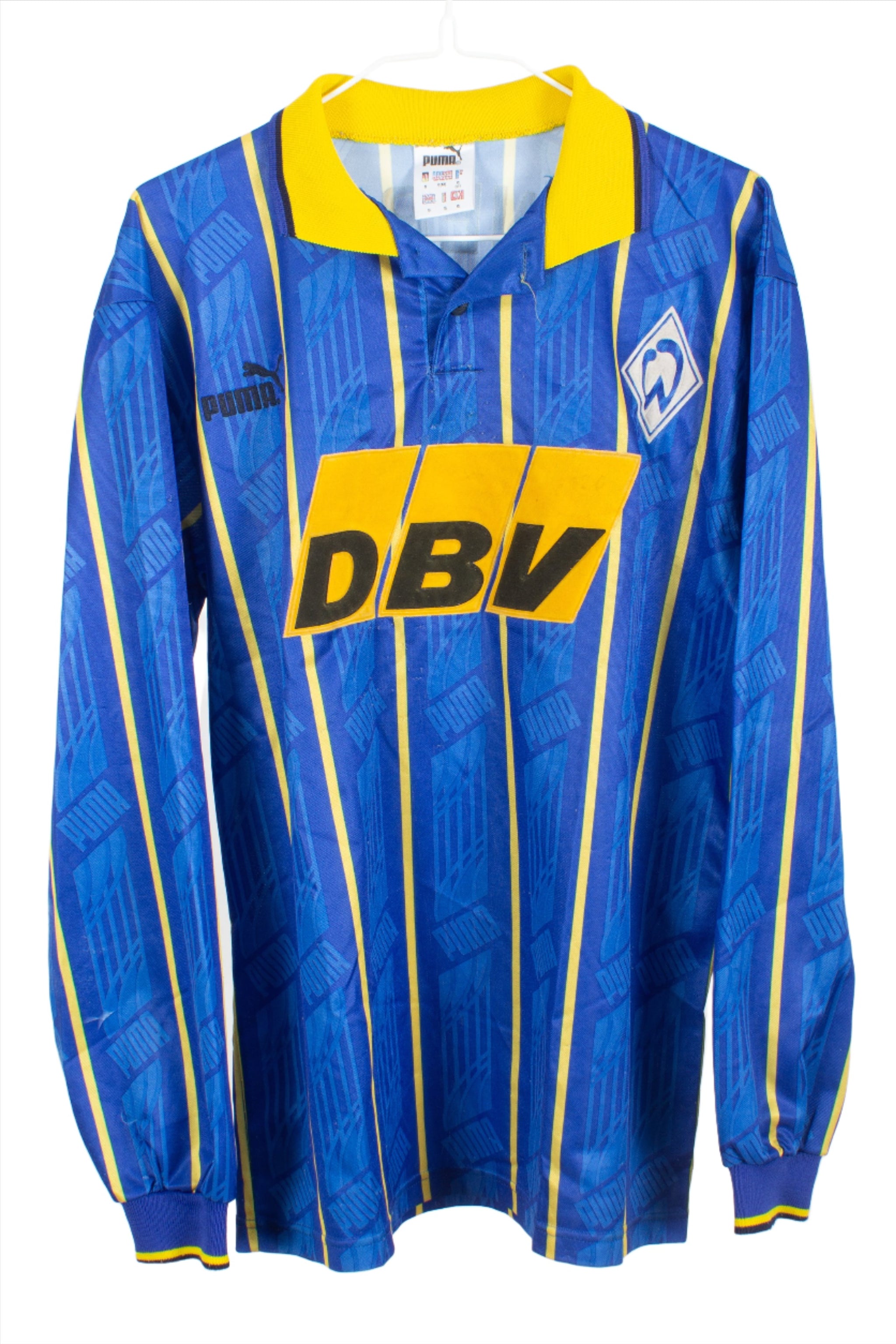 Werder Bremen 1995/96 L/S European Away Shirt (S)