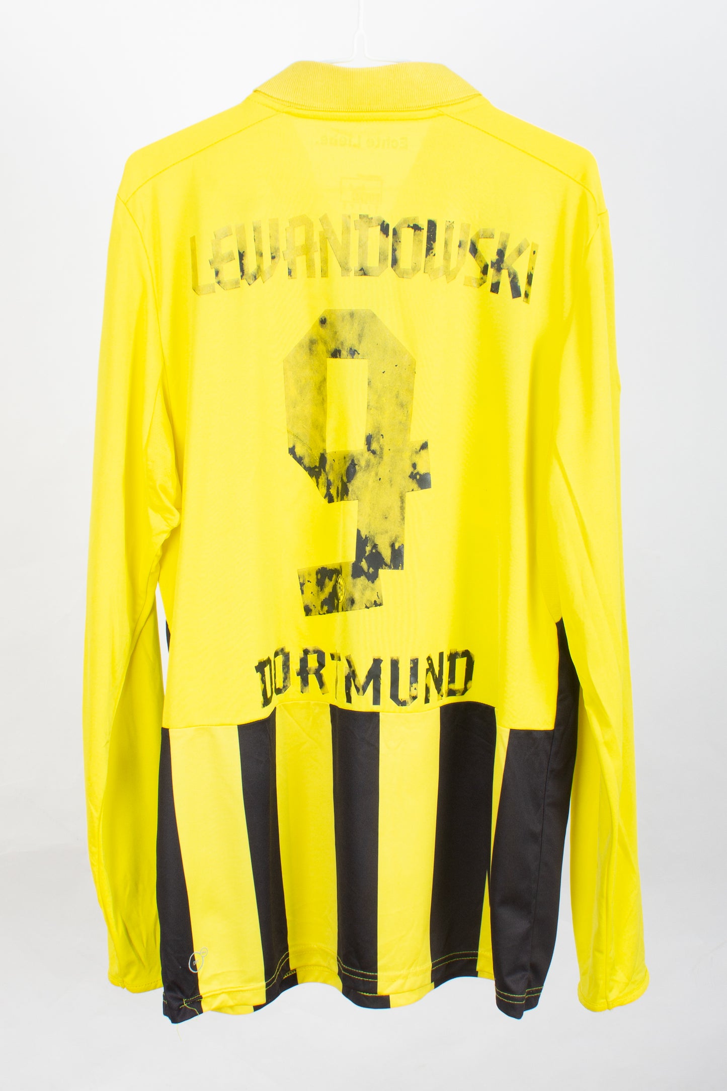 Borussia Dortmund 2012/13 L/S European Home Shirt (Lewandowski #9) [Good 6/10] (L)
