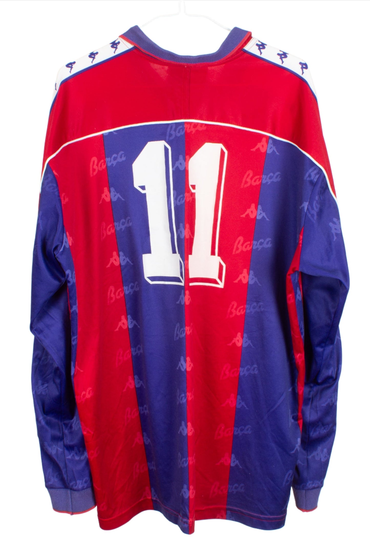 Barcelona 1992/95 L/S Home Shirt (#11) [Good 7/10] (XL)