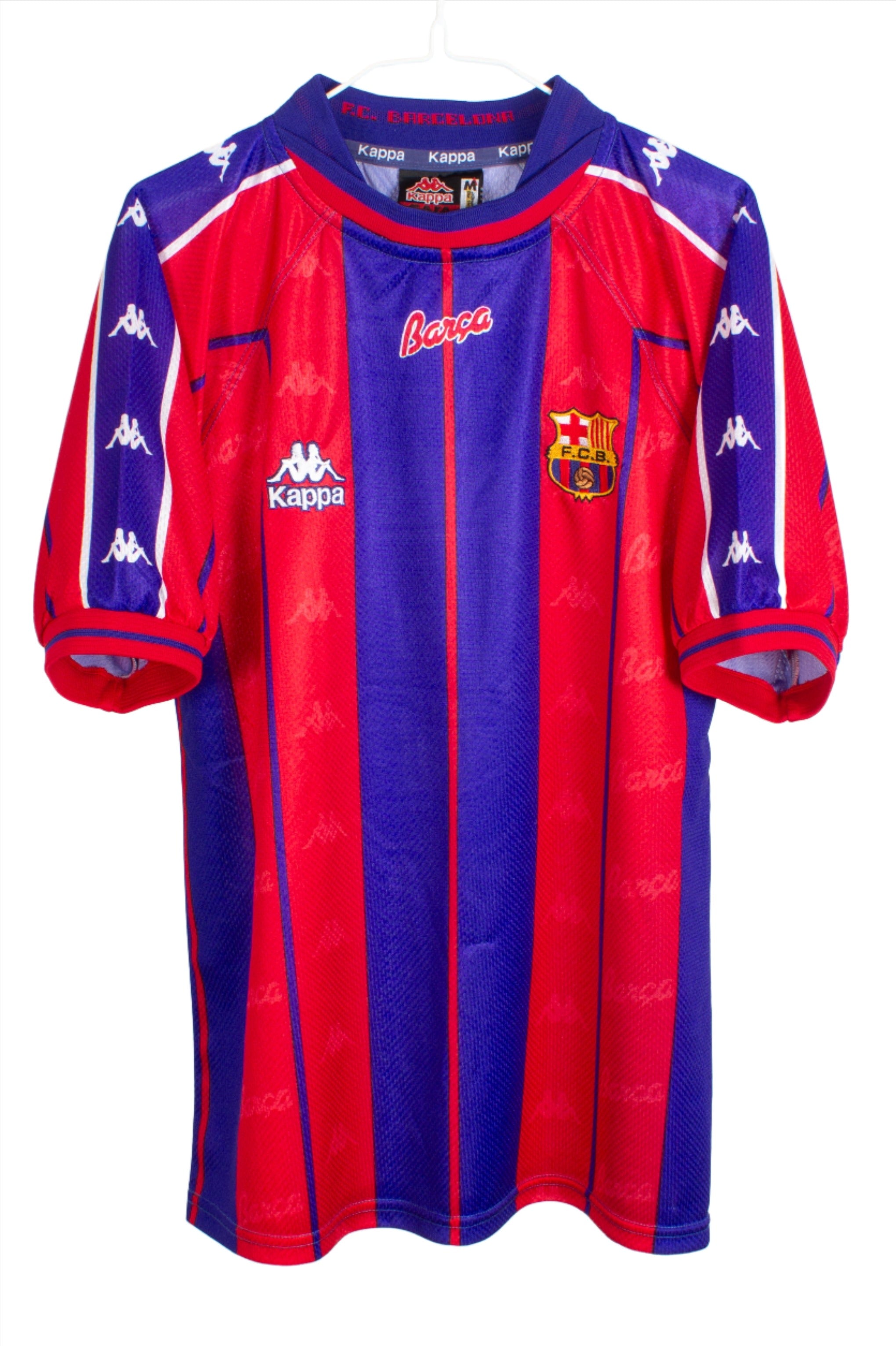 Barcelona 1997/98 Home Shirt (Stoichkov #8) [Very Good 9/10] (M)