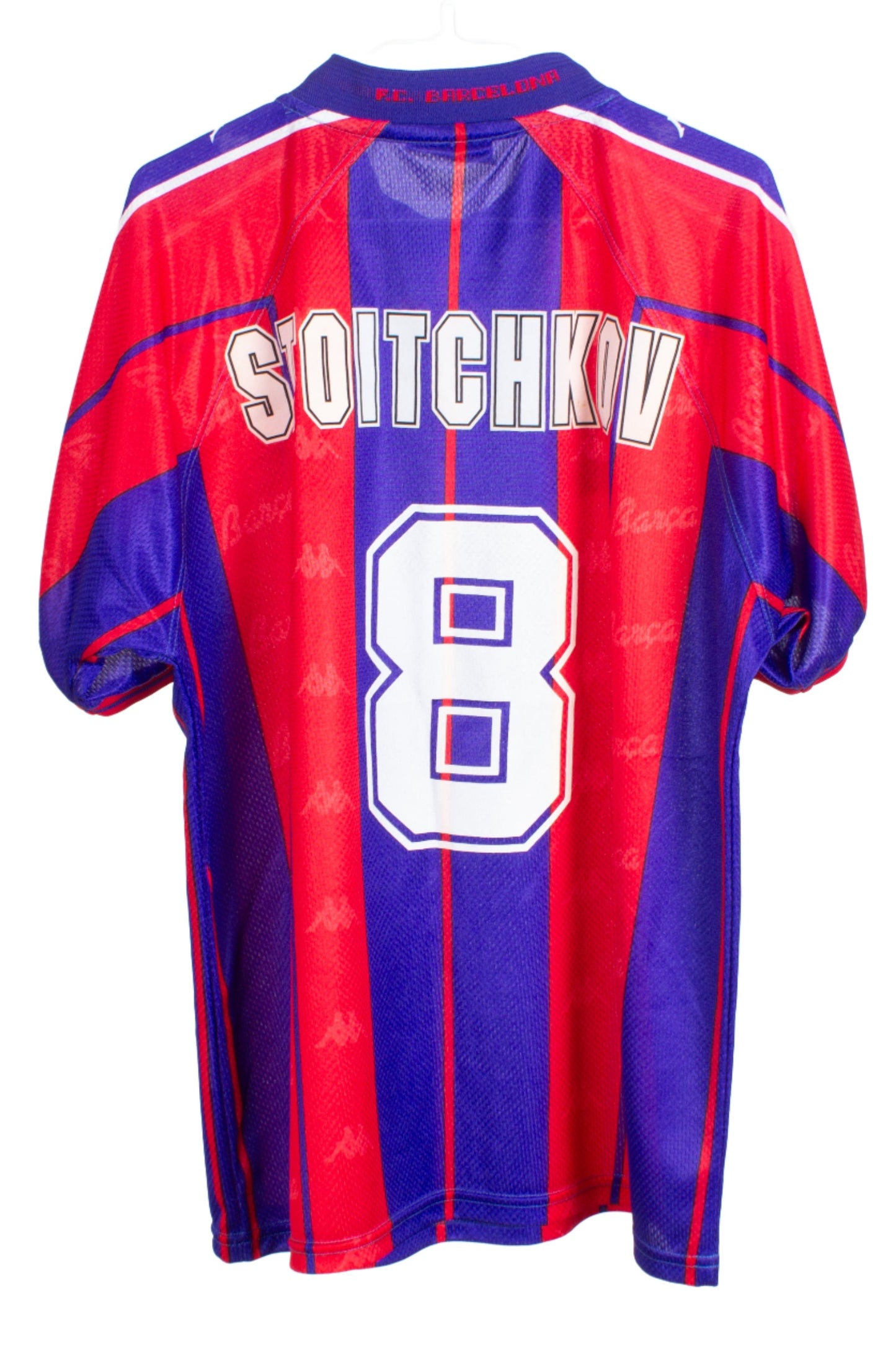 Barcelona 1997/98 Home Shirt (Stoichkov #8) [Very Good 9/10] (M)