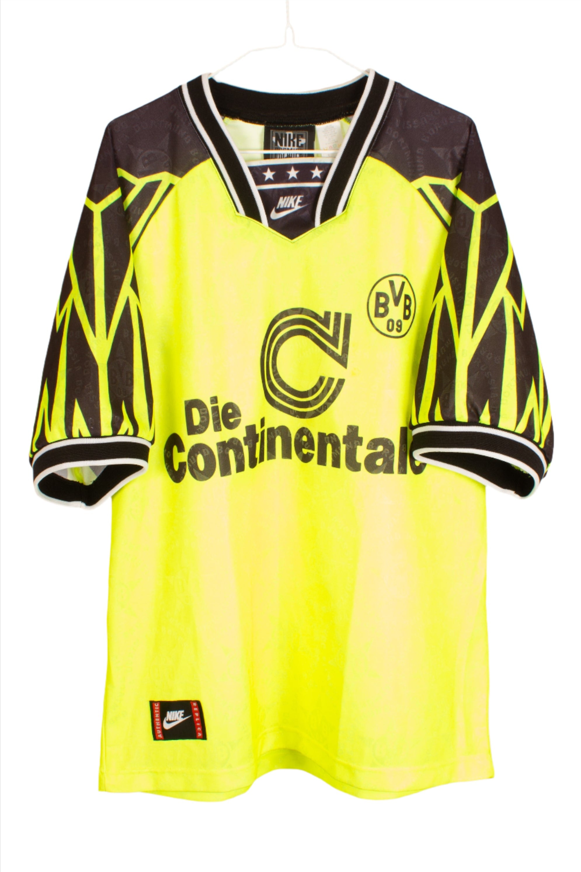 Borussia Dortmund 1994/95 Home Shirt [Very Good 8/10] (XL)