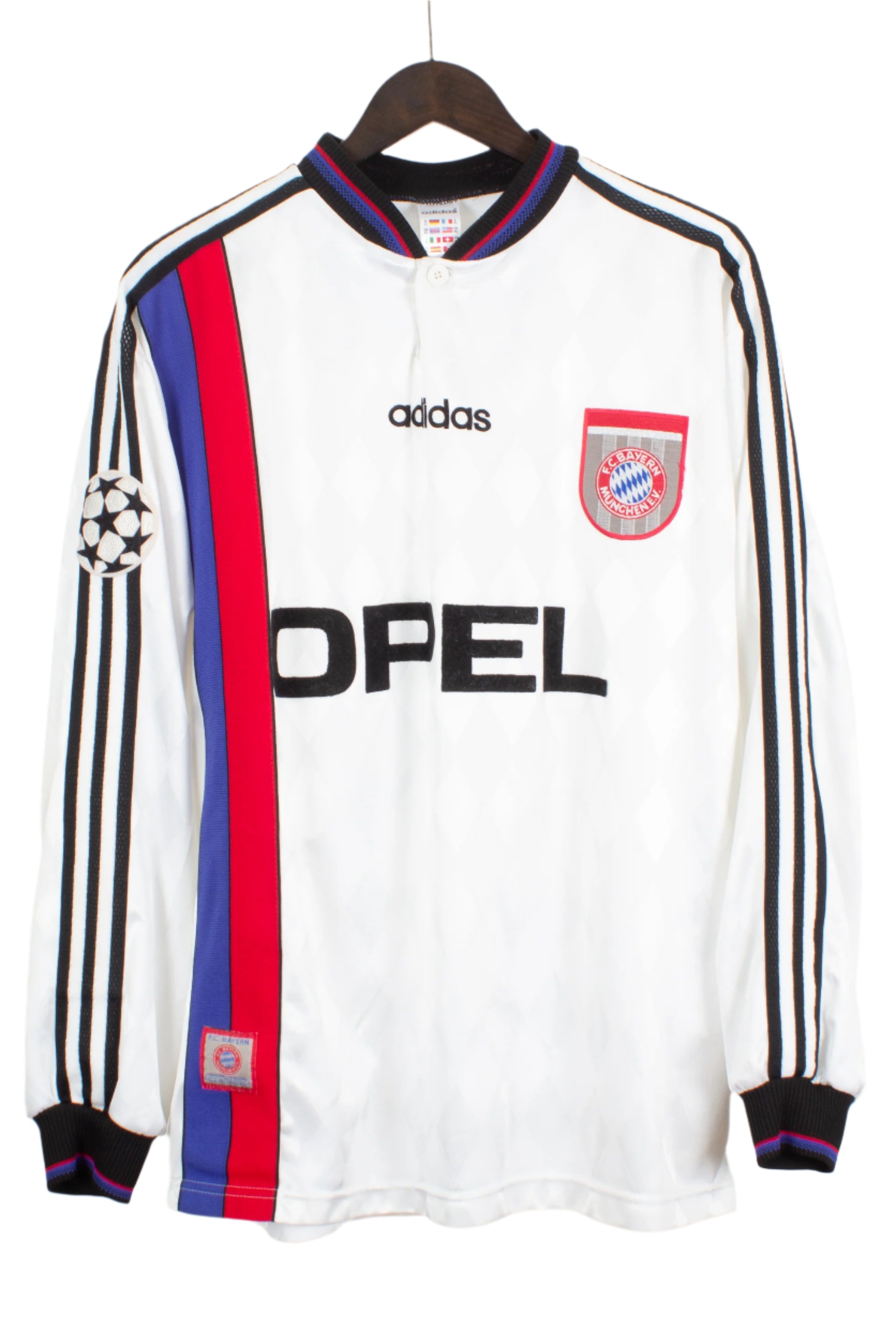 Bayern Munich 1996/98 L/S *CL Match Issue* Away Shirt [Mint 10/10] (XL)