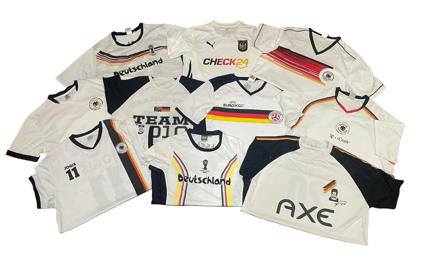 Germany Fan Shirts/Football Shirts - Per KILO