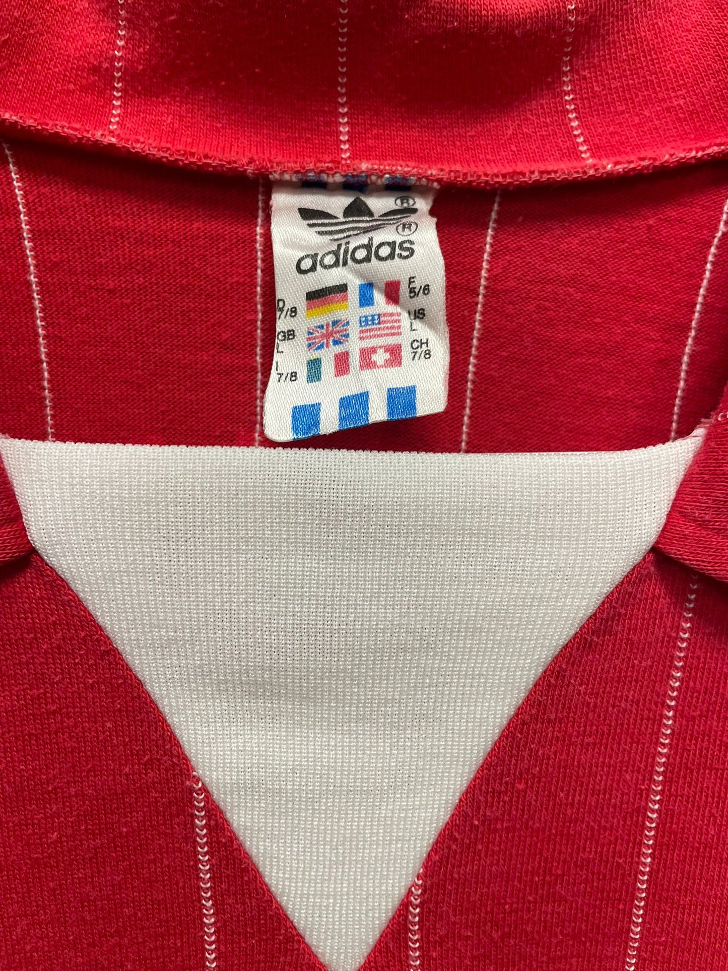 Adidas 1970's/80's 1.FV Uffenheim Football Shirt #11 [Excellent 9/10] (L)