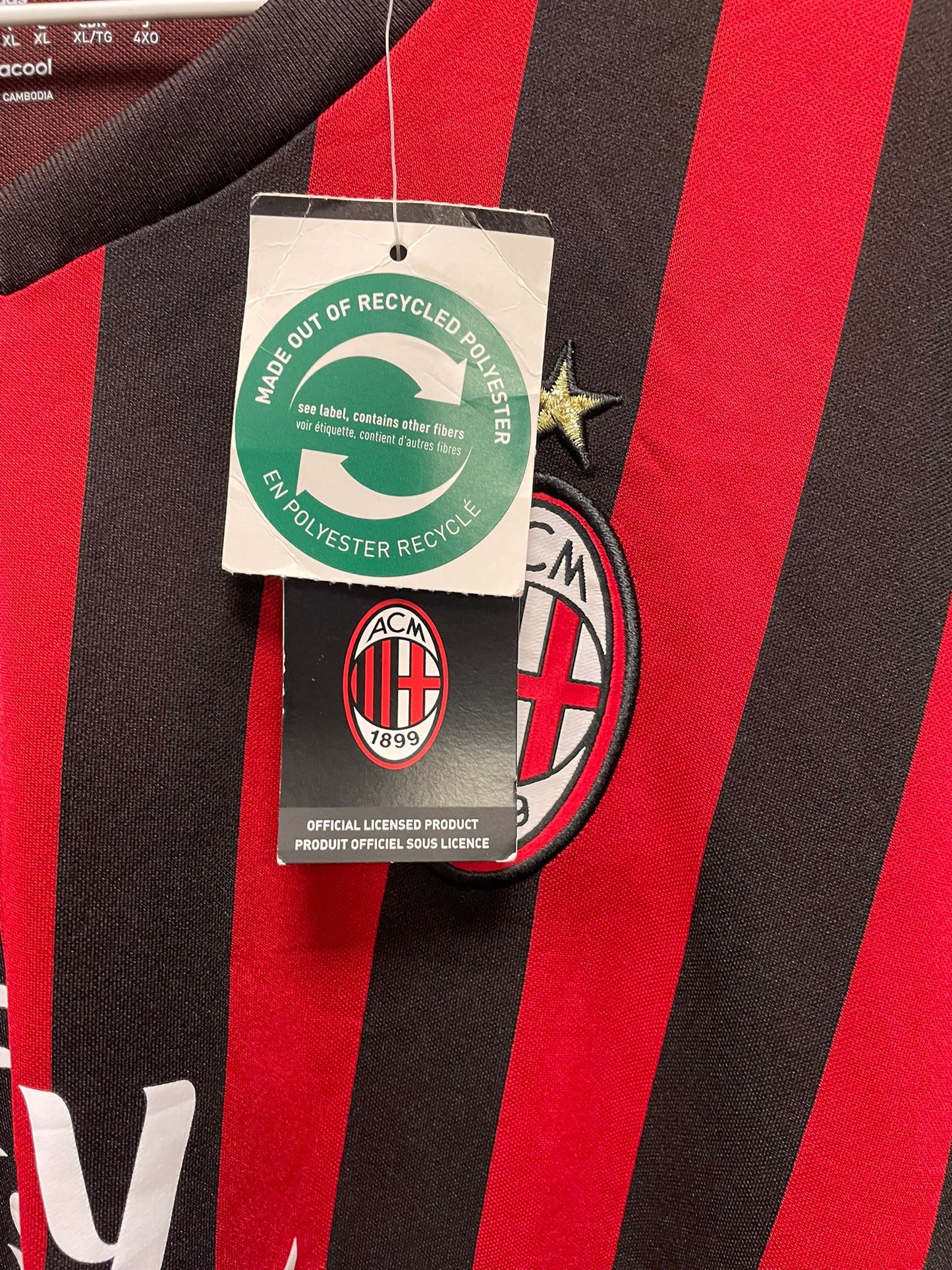 AC Milan 2016/17 Home Shirt [BNWT 10/10] (XL)