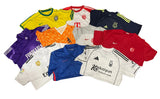 Vintage Football Fan Shirts, unofficial items x100 Bundle, ideal for re-purposing - bucket hats, bags etc