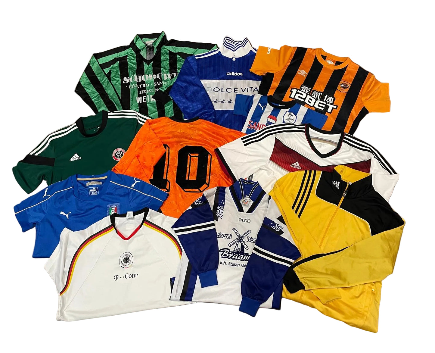 Vintage Football Shirts - Per KILO