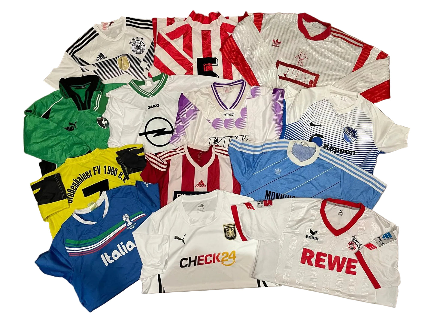Vintage Football Shirts - Per KILO