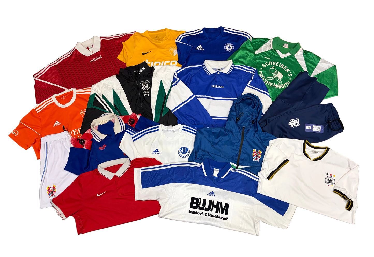 Vintage Football Shirts - Per KILO