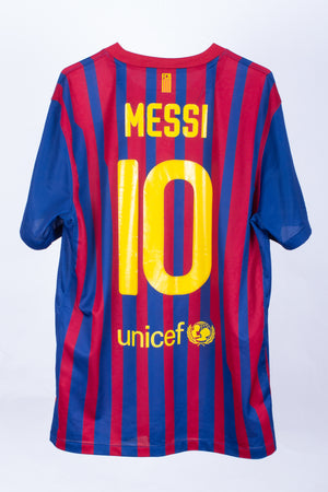 Barcelona 2011-12 Away Shirt Messi #10 (Very Good) S – Classic Football Kit