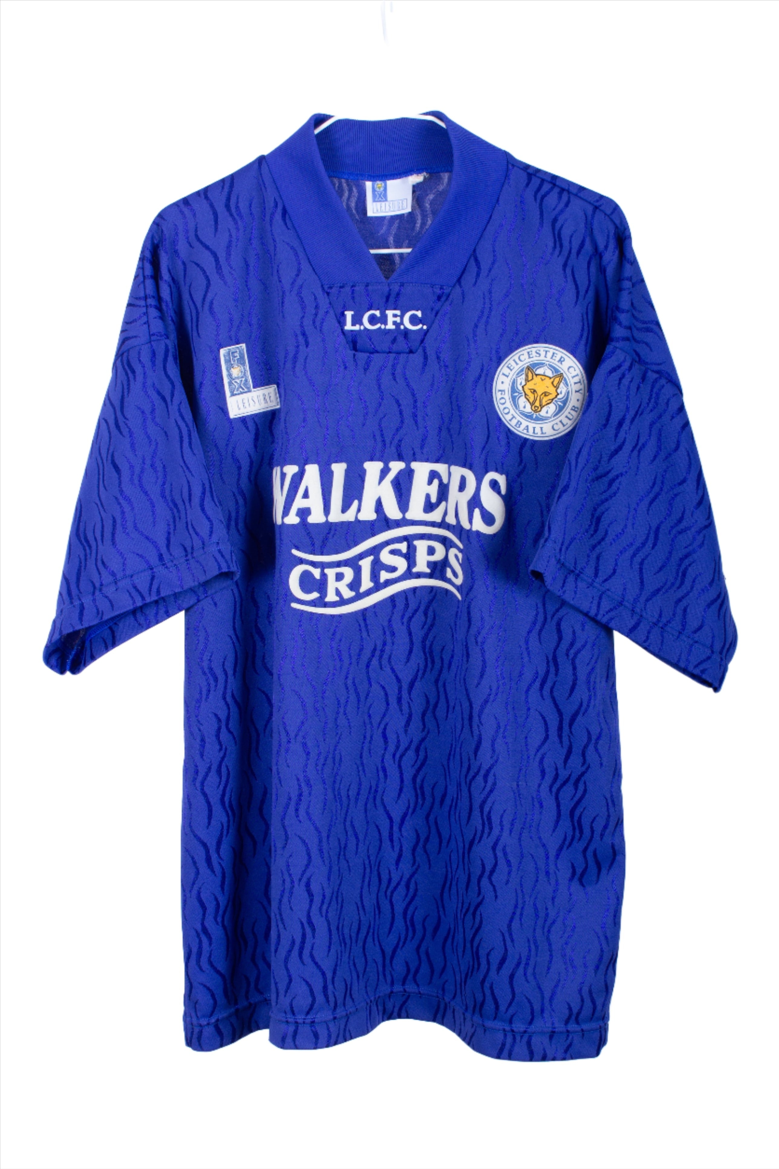 Classic Leicester City Football Shirt, Classic English Football Shirts, Vintage Leicester Shirts