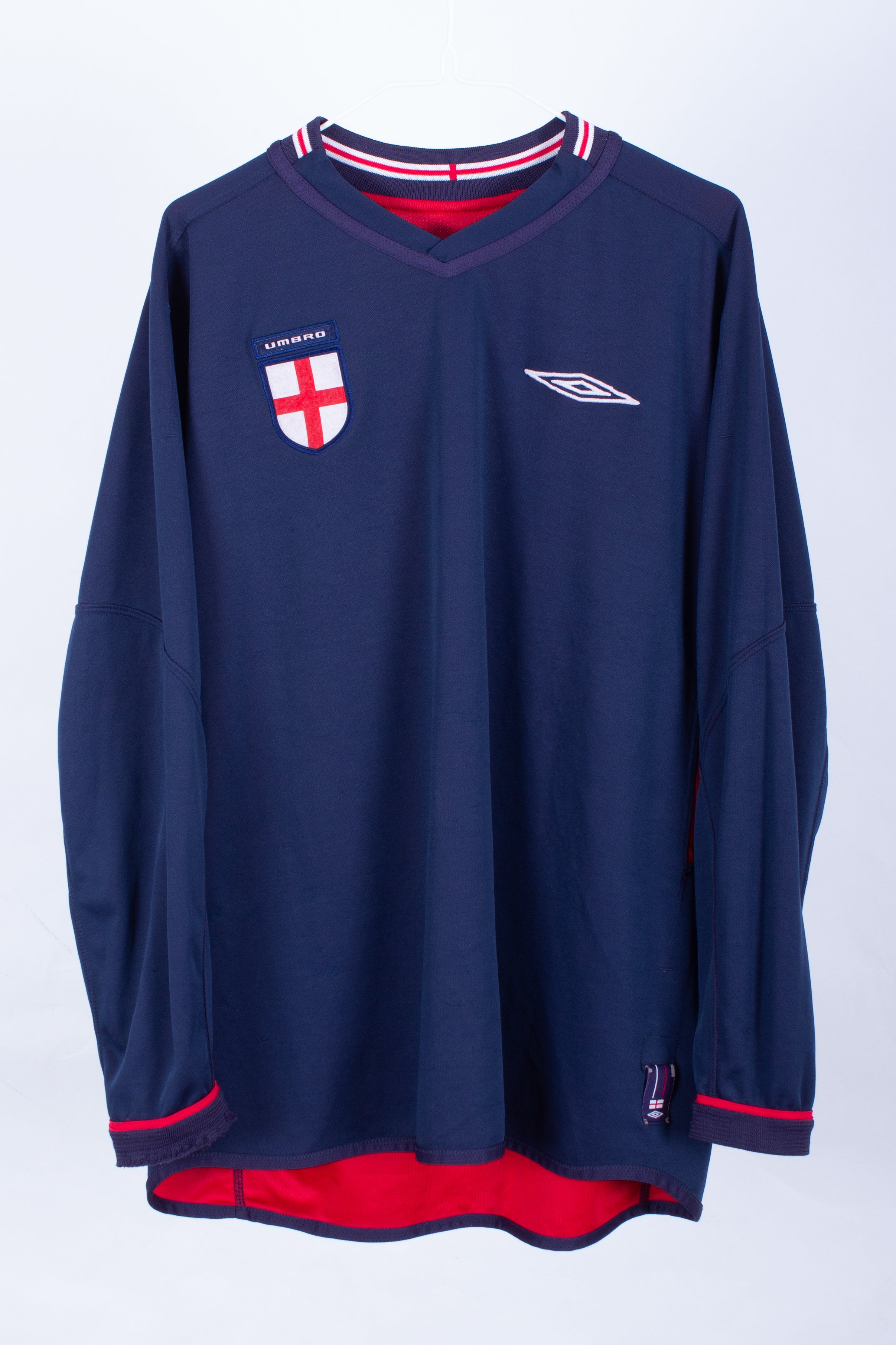 England 2002 Away Shirt L/S (L)