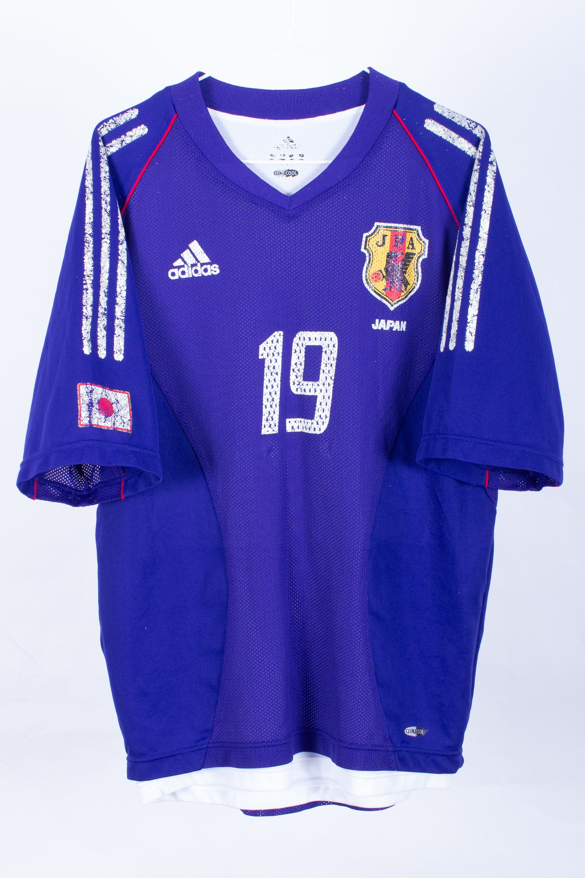Japan 2002 *Player Issue* Home Shirt (Ogasawara #19) (M) – That Vintage Japan 2002 *Player Issue* Home Shirt (Ogasawara #19) (M) – That Vintage