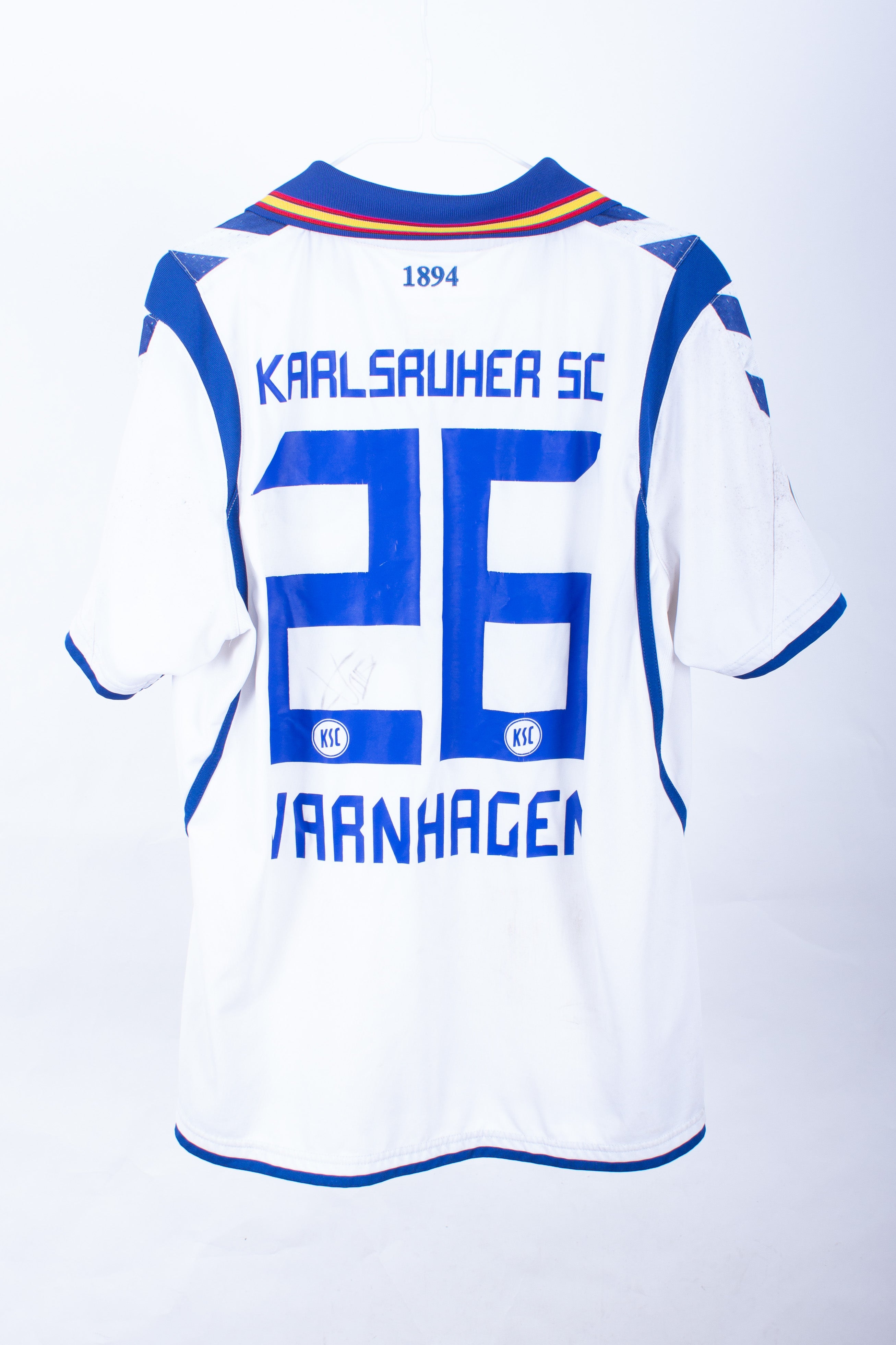 *Signed* Karlsruhe 2012/13 Away Shirt (Varnhagen #22)