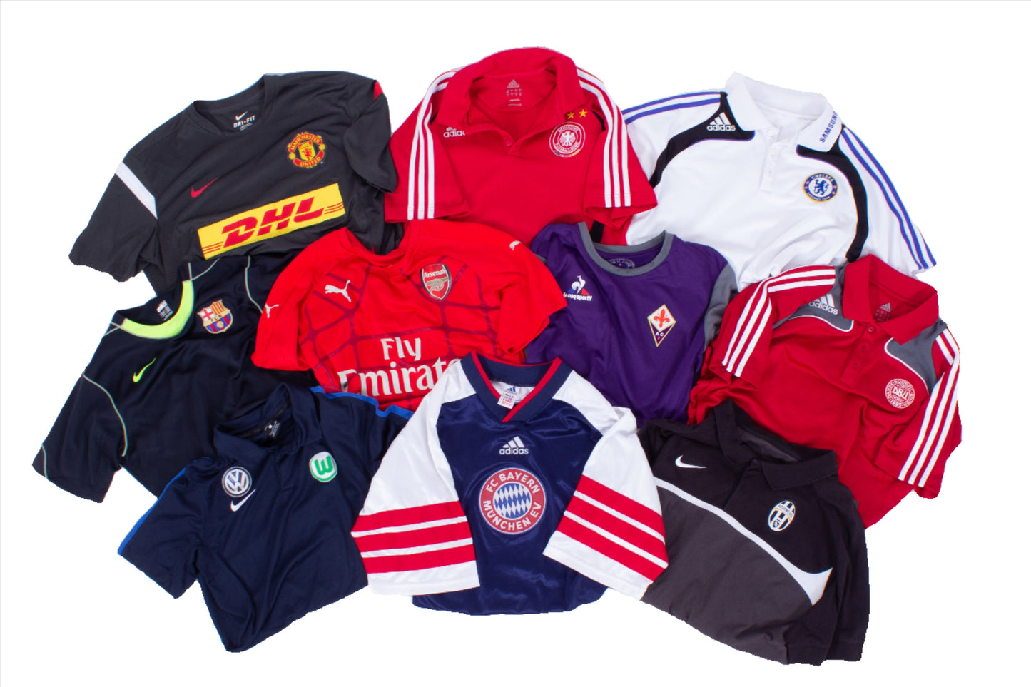 Football Training Shirt Bundle x10