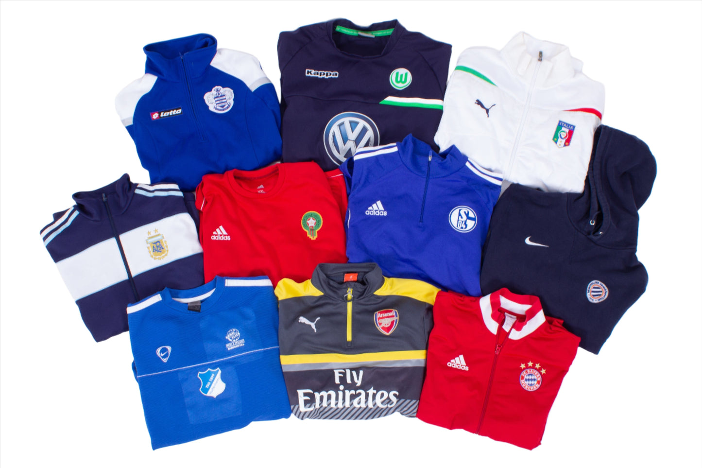 Football Training Jacket/Top Bundle x10