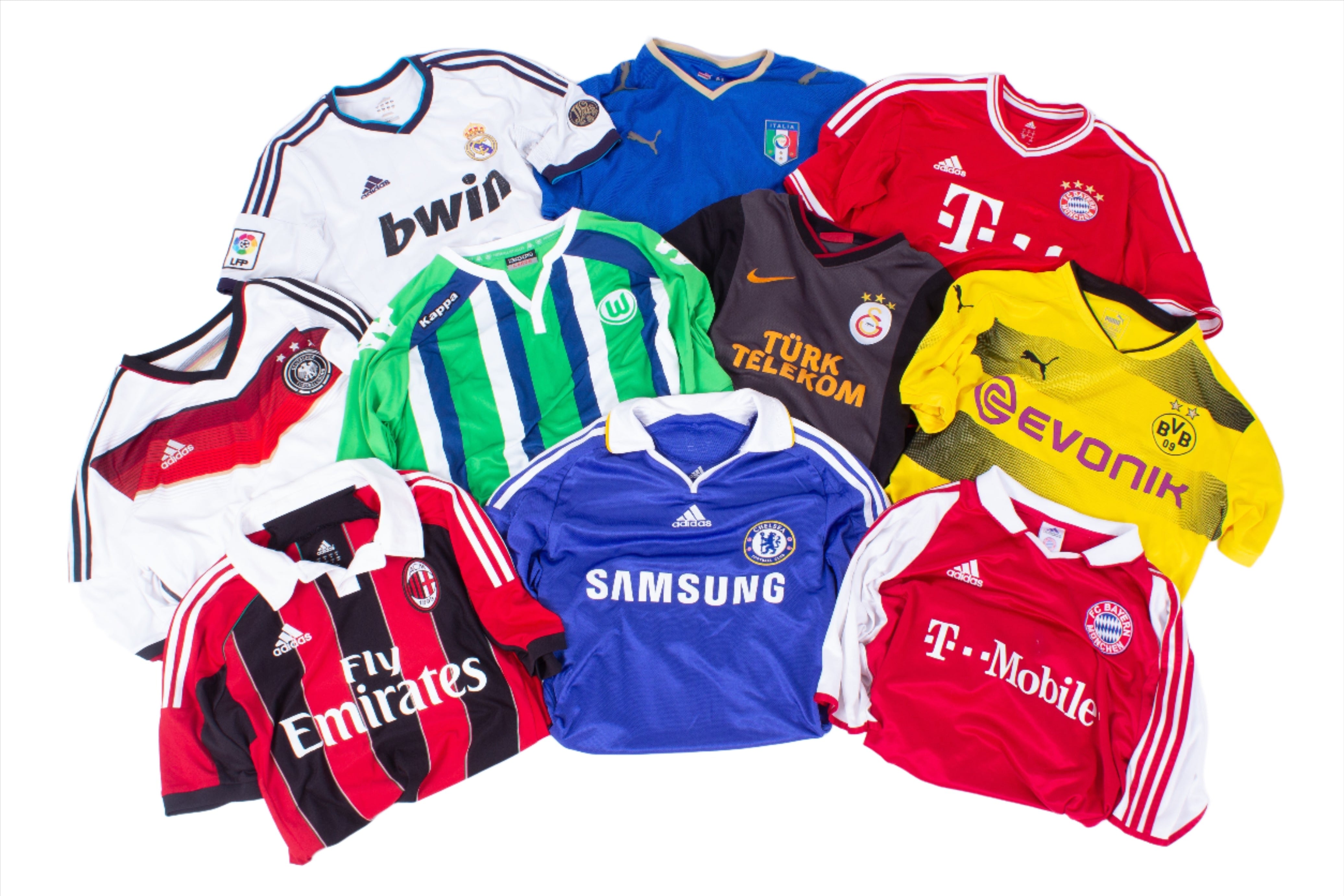 Wholesale Vintage Football Shirt Bundle (x25) Football Shirts