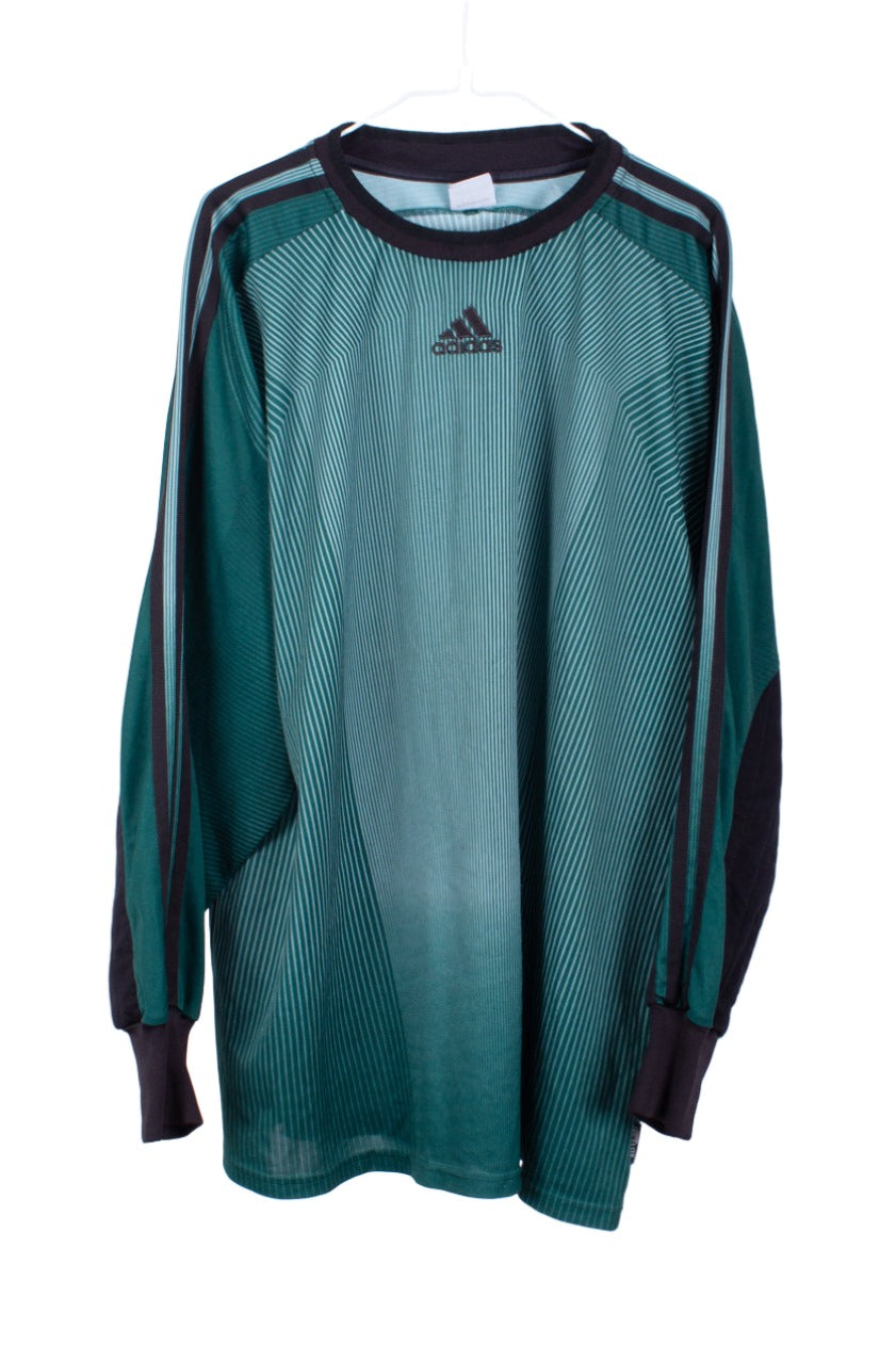 90's Adidas Goalkeeper Template Shirt | Vintage Goalkeeper Shirt
